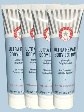 First Aid Beauty Ultra Repair Body Lotion BUNDLE Travel Size *NEW! Sealed